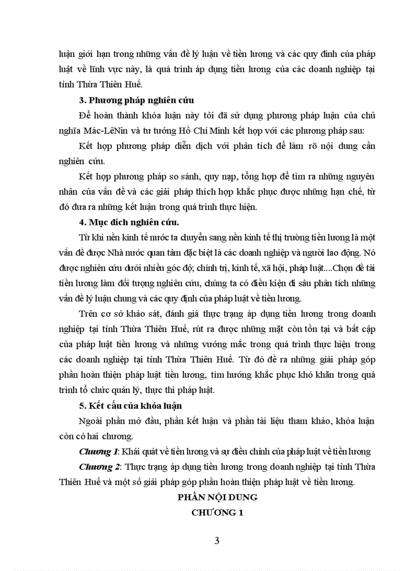 image for page Chế độ pháp lý về tiền lương trong các doanh nghiệp và thực tiễn áp dụng tại tỉnh Thừa Thiên Huế