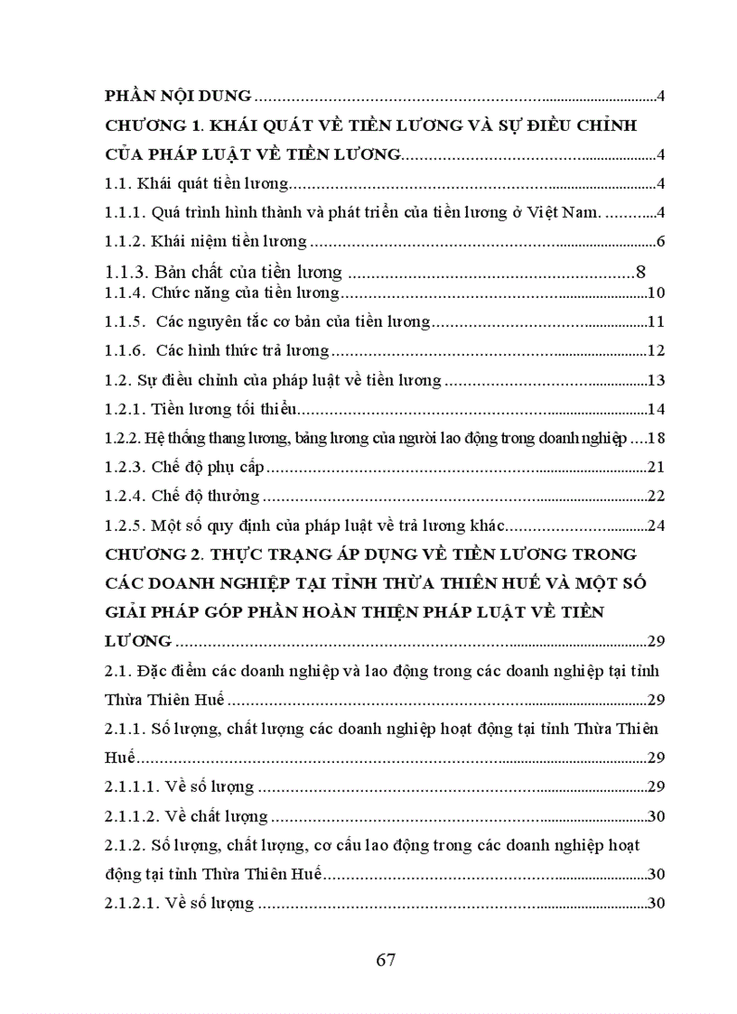 image for page Chế độ pháp lý về tiền lương trong các doanh nghiệp và thực tiễn áp dụng tại tỉnh Thừa Thiên Huế