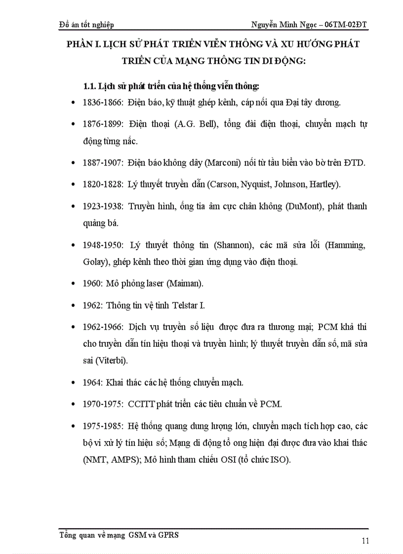 image for page Tổng quan về mạng thông tin di động GSM GPRS