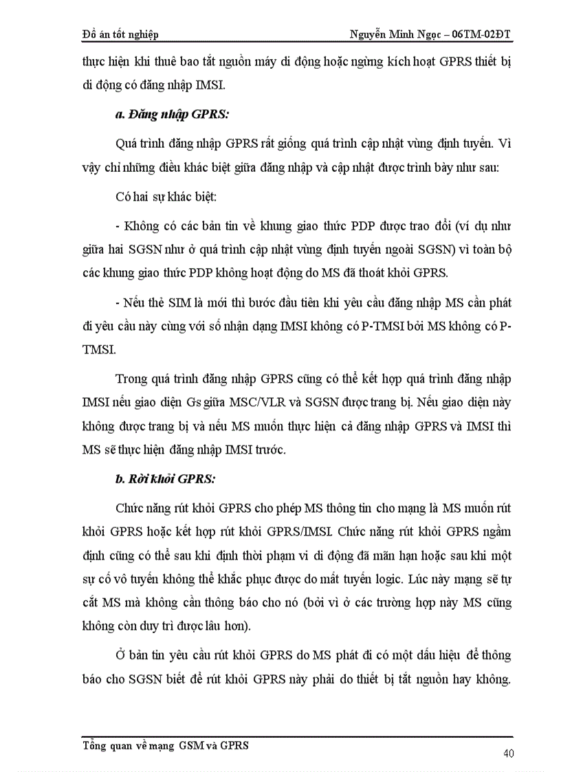 image for page Tổng quan về mạng thông tin di động GSM GPRS