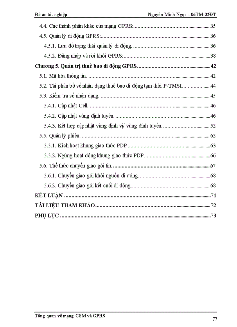 image for page Tổng quan về mạng thông tin di động GSM GPRS