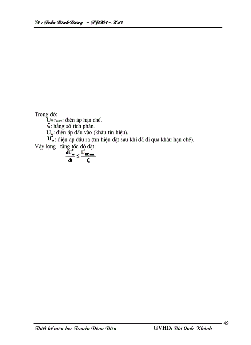 image for page Đồ án thiết kế hệ truyền động cơ cấu nâng hạ cầu trục hướng dẫn GS TS Bùi Quốc Khánh