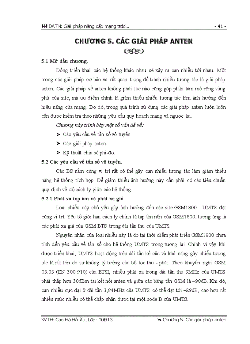 image for page Giải pháp nâng cấp mạng thông tin di động GSM theo công nghệ WCDMA
