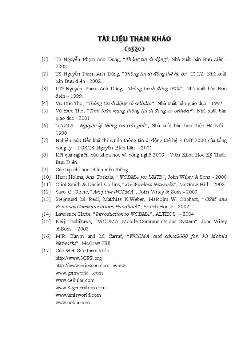 image for page Giải pháp nâng cấp mạng thông tin di động GSM theo công nghệ WCDMA