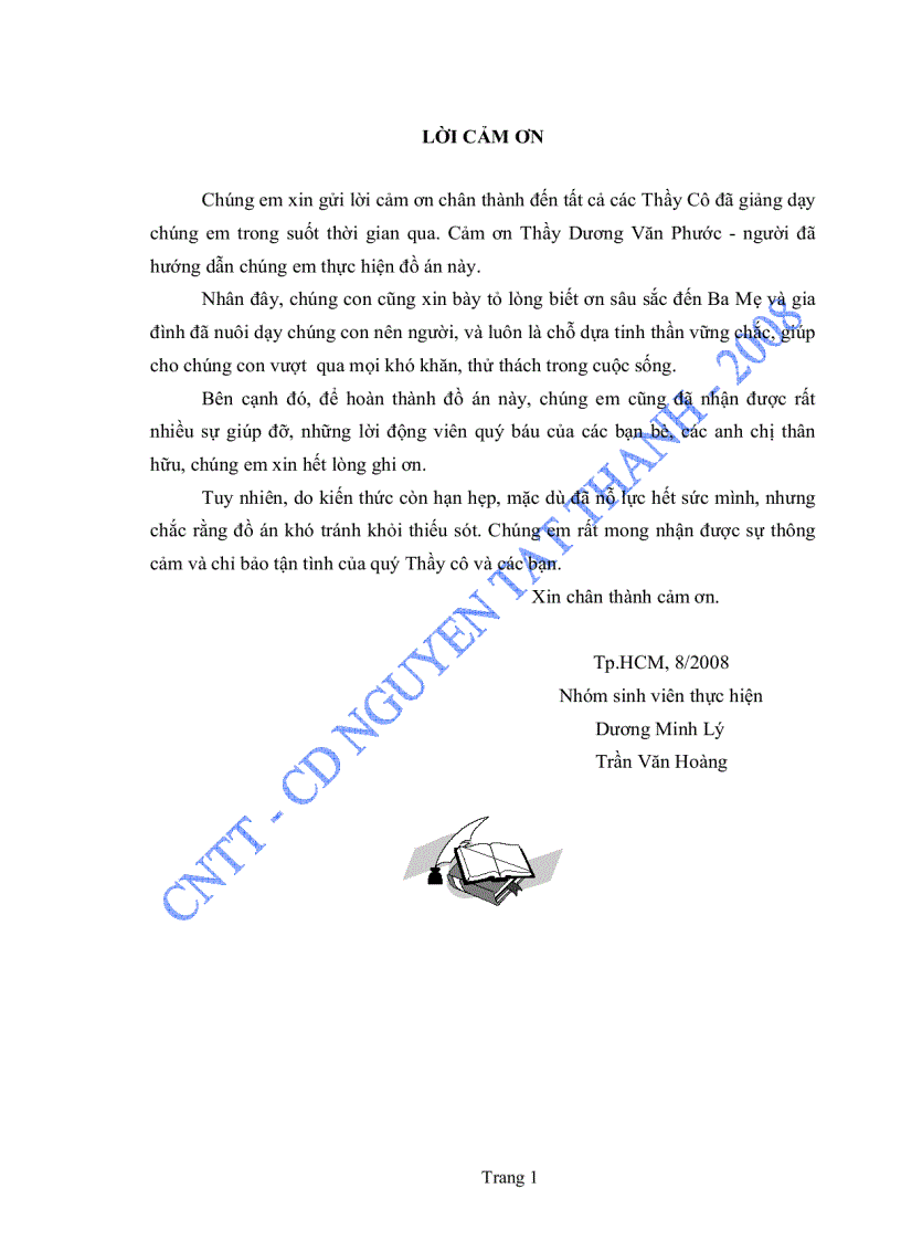 image for page Luận văn Xây dựng chương trình quản lý thông tin giảng viên khoa CNTT