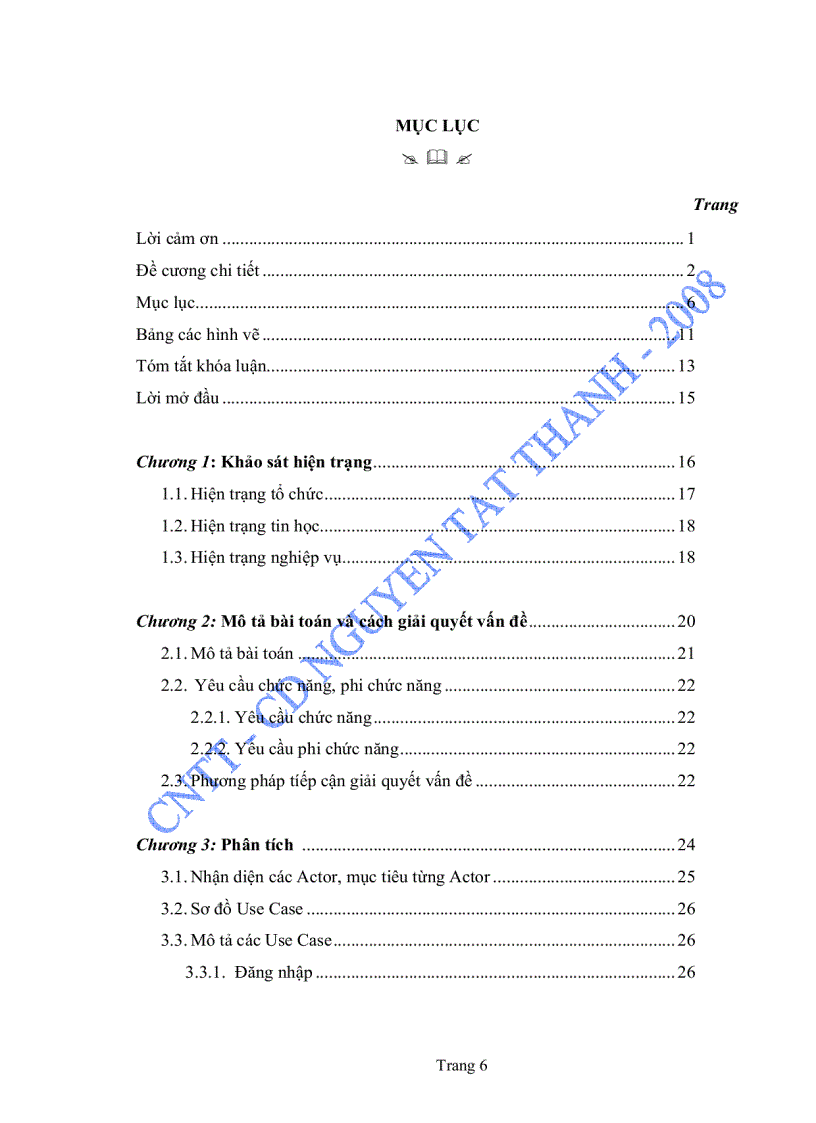 image for page Luận văn Xây dựng chương trình quản lý thông tin giảng viên khoa CNTT