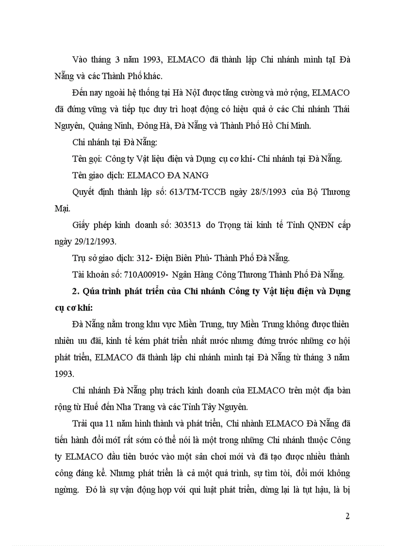 image for page Các chiến lược của chi nhánh elmaco đà nẵng