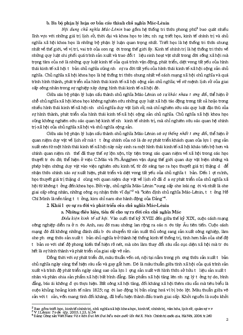 image for page Bài giảng Những nguyên lý cơ bản của Chủ nghĩa Mác Lênin