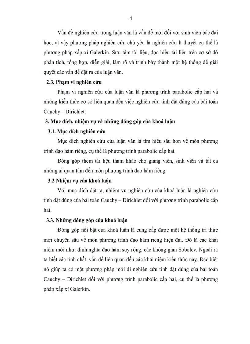 image for page Nghiên cứu tính đặt đúng của bài toán Cauchy Dirichlet đối với phương trình parabolic cấp hai