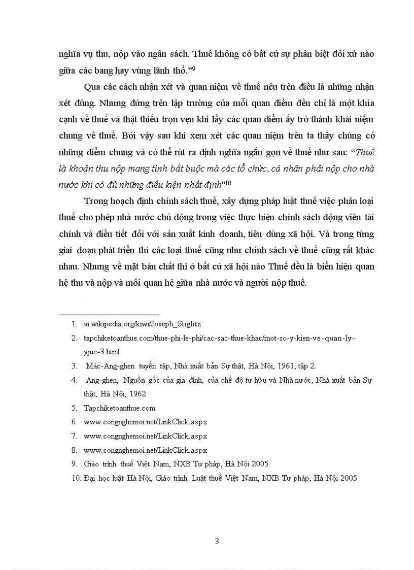 image for page Thuế là gì Nêu các quan niệm về thuế