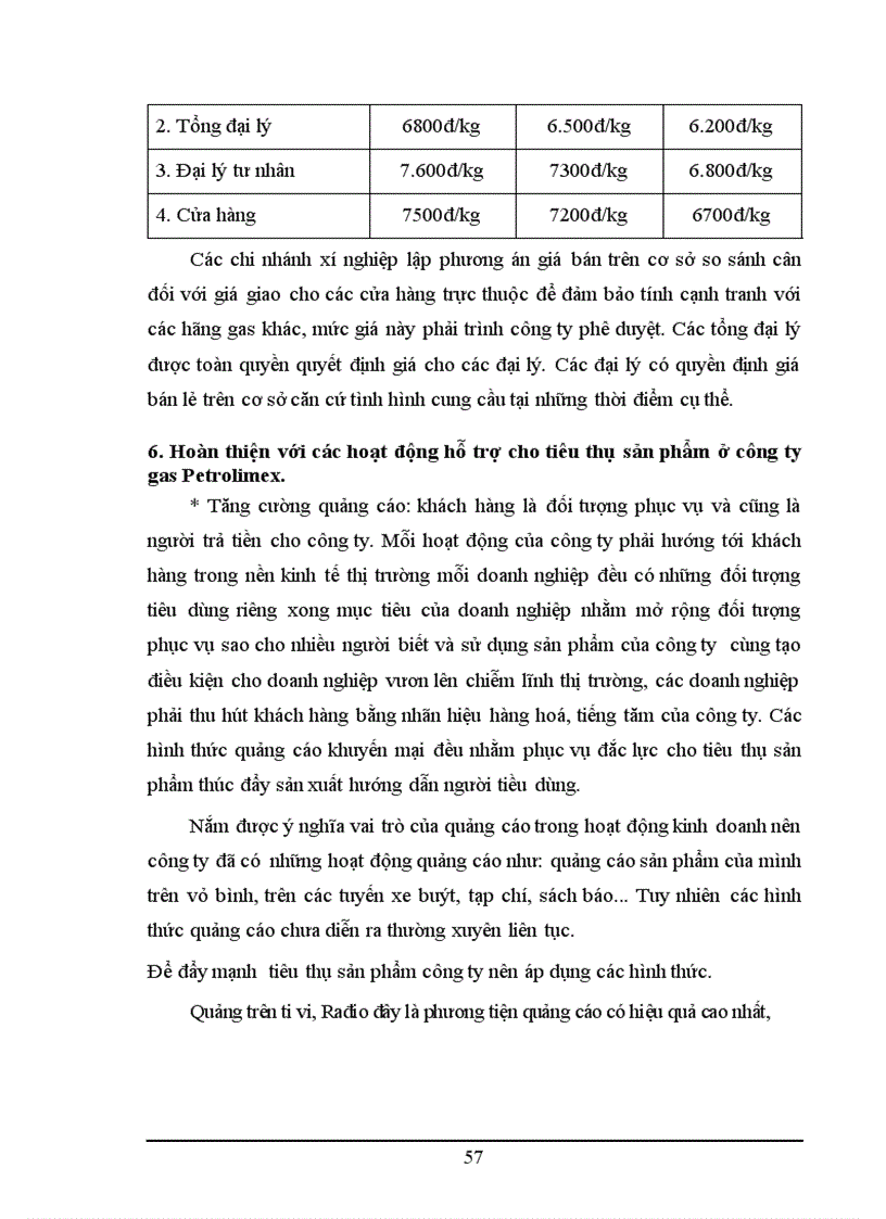 image for page Một số vấn đề về Hoạt động tiêu thụ sản phẩm của công ty Gas Petrolimex