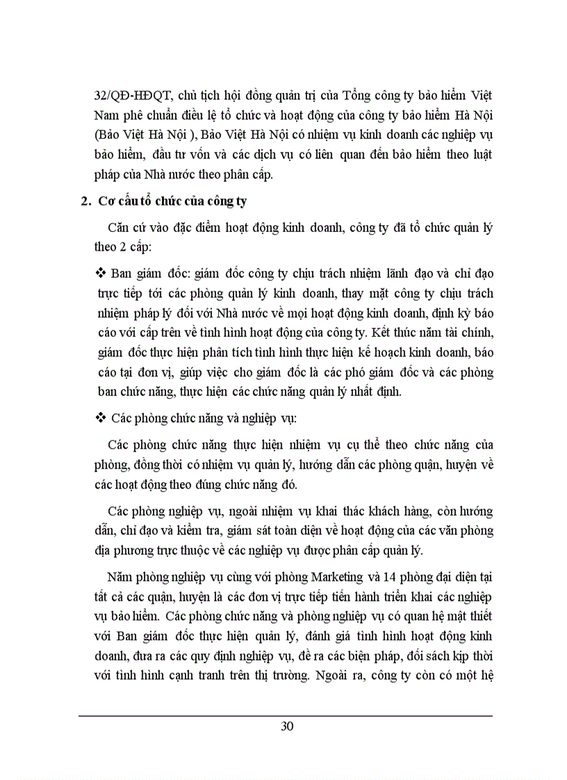 image for page Thực trạng phân phối sản phẩm bảo hiểm phi nhân thọ của Bảo Việt HN qua hệ thống đại lý môi giới bảo hiểm