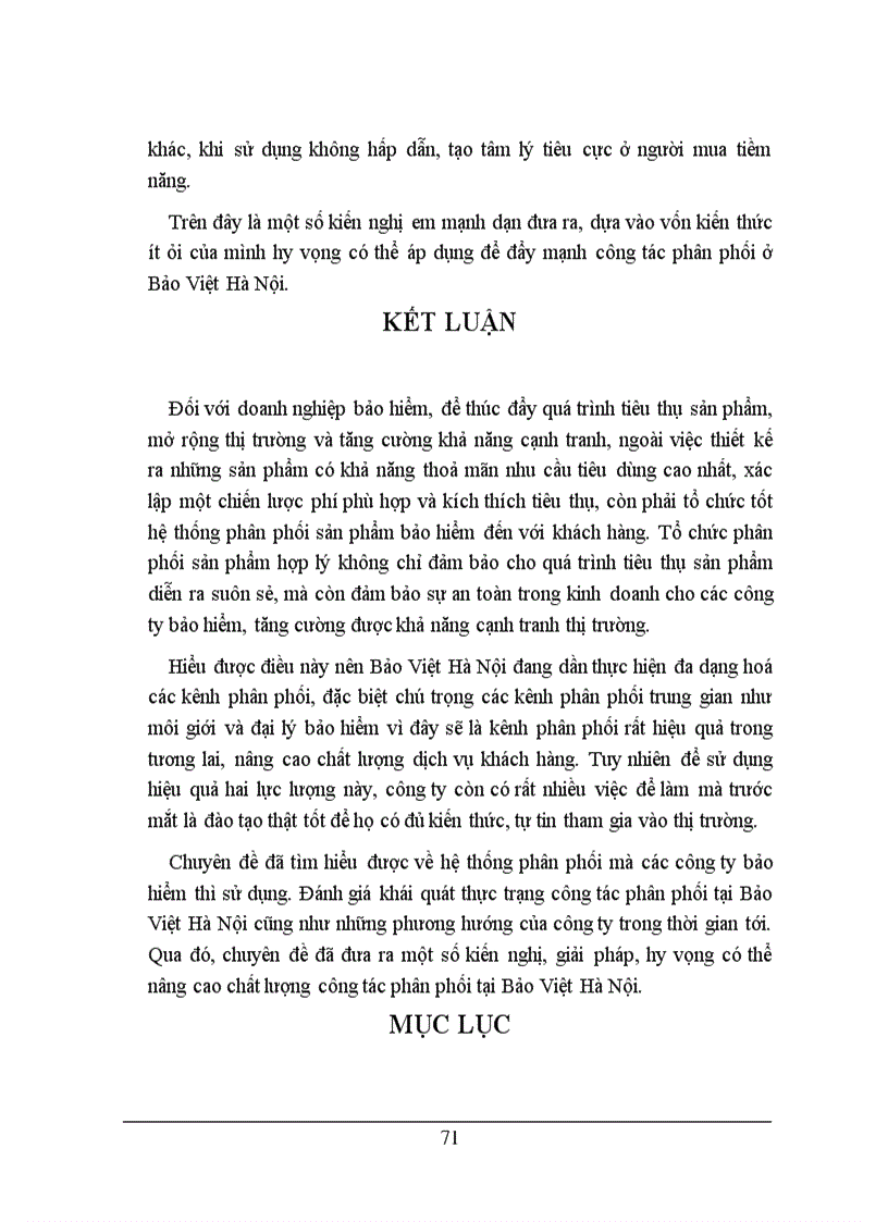 image for page Thực trạng phân phối sản phẩm bảo hiểm phi nhân thọ của Bảo Việt HN qua hệ thống đại lý môi giới bảo hiểm