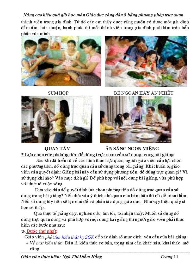 image for page Nâng cao hiệu quả giờ học môn Giáo dục công dân 8 bằng phương pháp trực quan