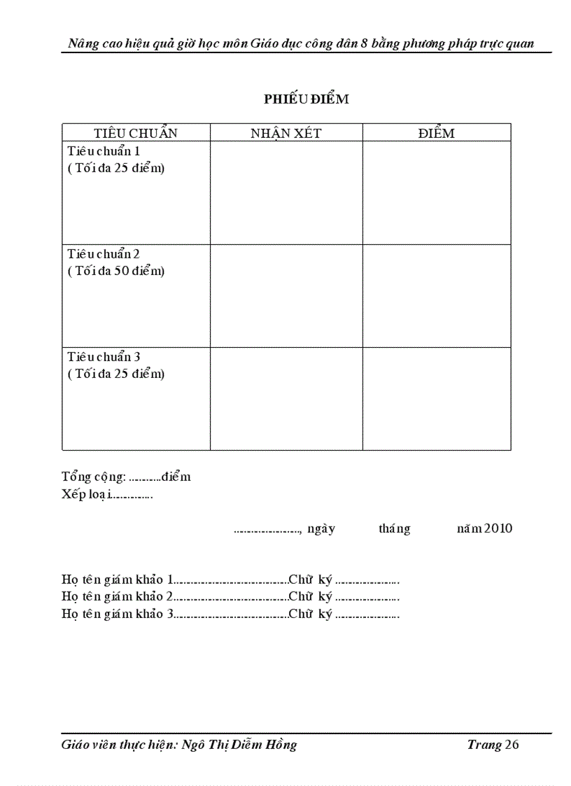 image for page Nâng cao hiệu quả giờ học môn Giáo dục công dân 8 bằng phương pháp trực quan