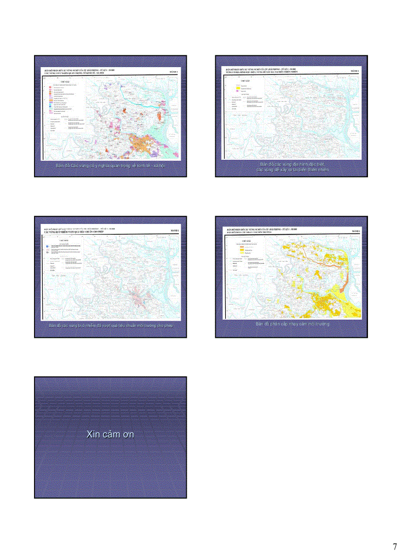 image for page Ứng dụng công nghệ viễn thám và hệ thông tin địa lý thành lập bản đồ nhạy cảm môi trường
