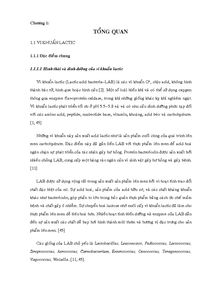 image for page Phân lập chủng vi khuẩn lactic và khảo sát khả năng sinh tổng hợp bacterioncin