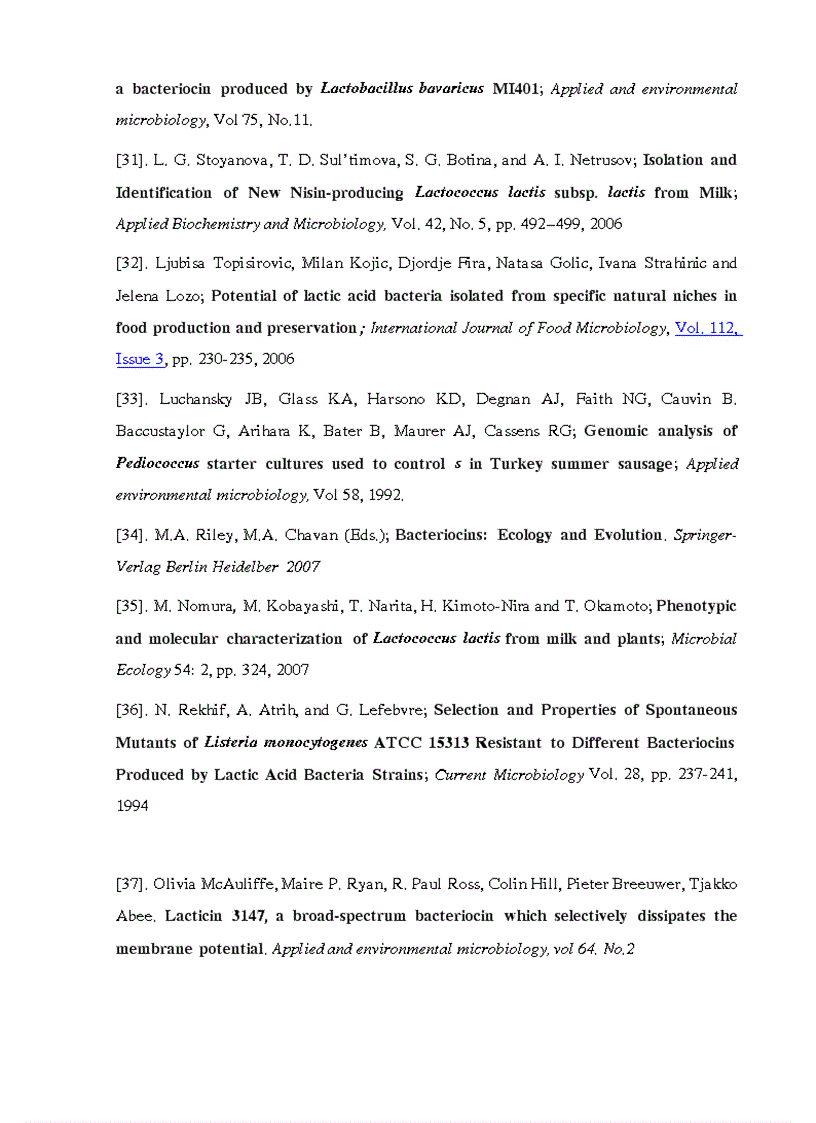 image for page Phân lập chủng vi khuẩn lactic và khảo sát khả năng sinh tổng hợp bacterioncin