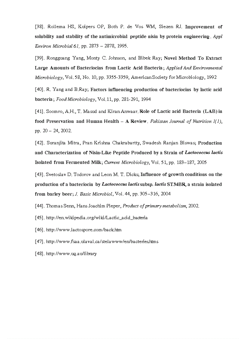 image for page Phân lập chủng vi khuẩn lactic và khảo sát khả năng sinh tổng hợp bacterioncin