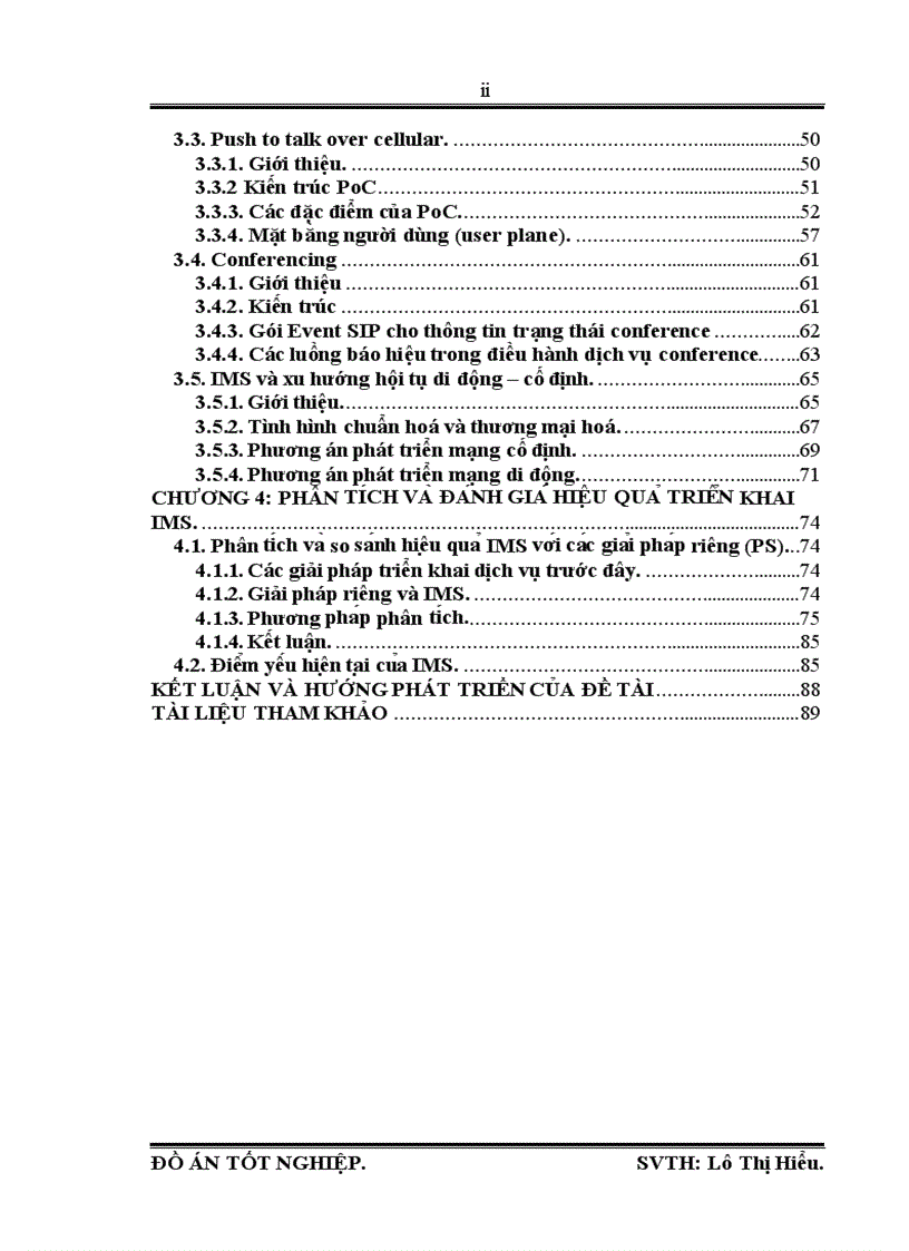 image for page Phân hệ ims trong kiến trúc ngn