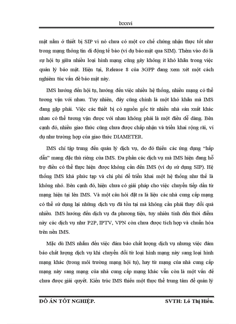 image for page Phân hệ ims trong kiến trúc ngn