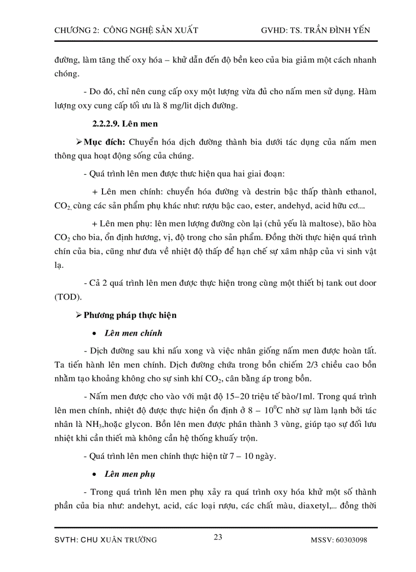 image for page Thiết kế nhà máy bia năng suất 30 triệu lít năm