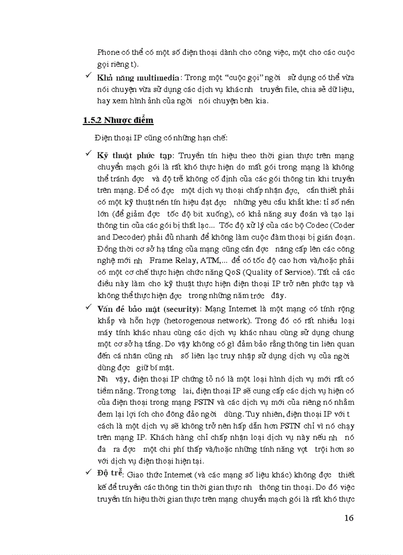 image for page Kỹ thuật VoIP và dịch vụ VoIP tại trung tâm viễn thông khu vưc I