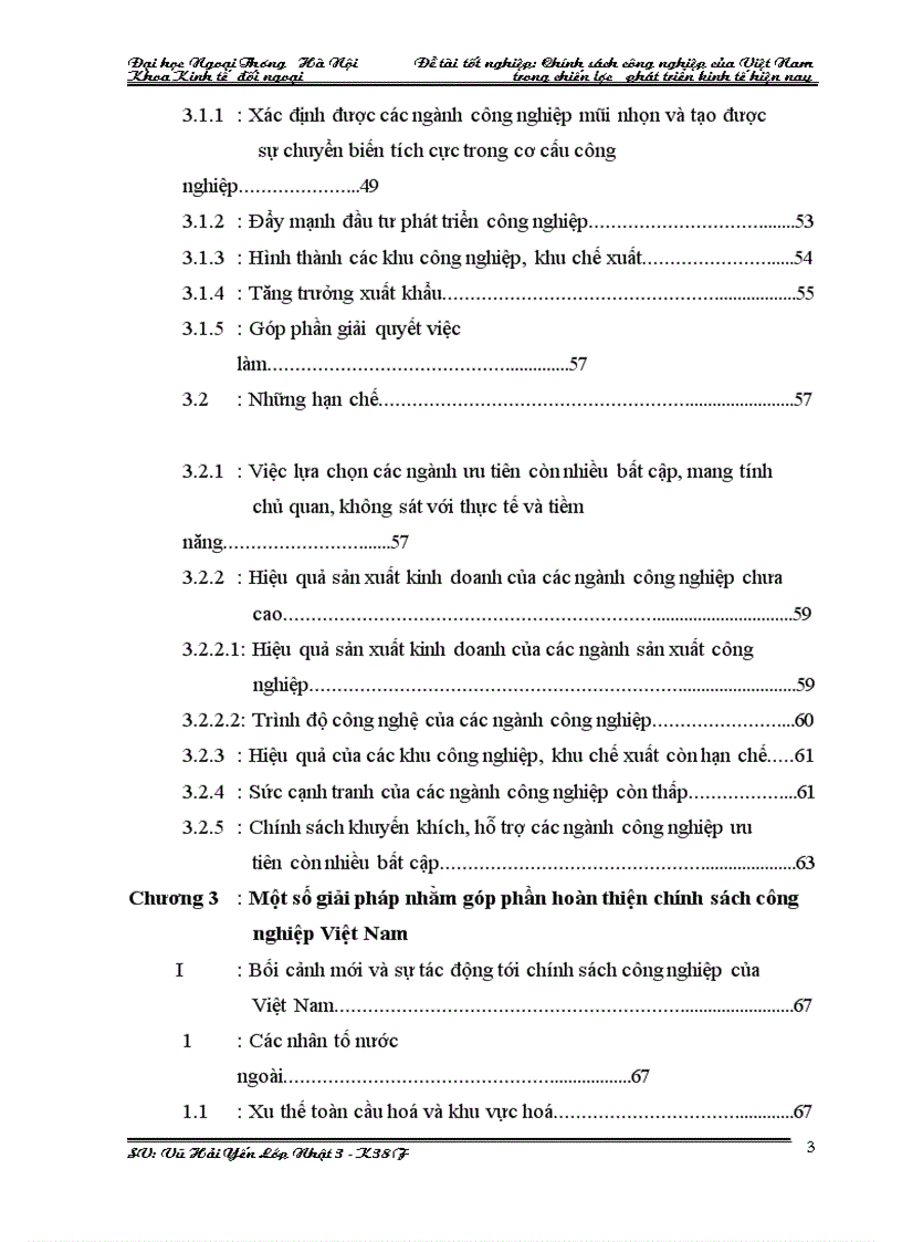 image for page Chính sách công nghiệp của việt nam trong chiến lược phát triển kinh tế hiện nay