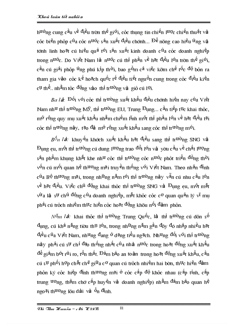 image for page Một số giải pháp nhằm nâng cao khả năng cạnh tranh của việt nam về xuất khẩu hạt điều