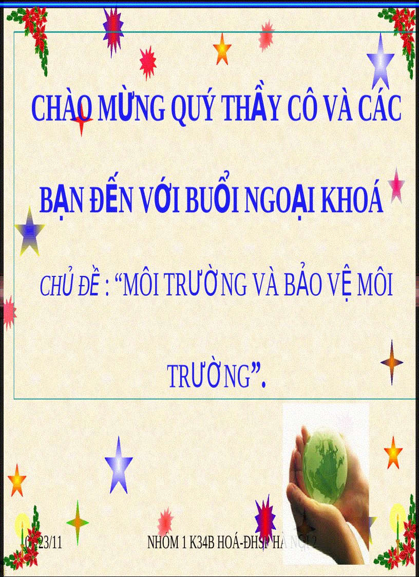 image for page Môi trường và bảo vệ môi trường