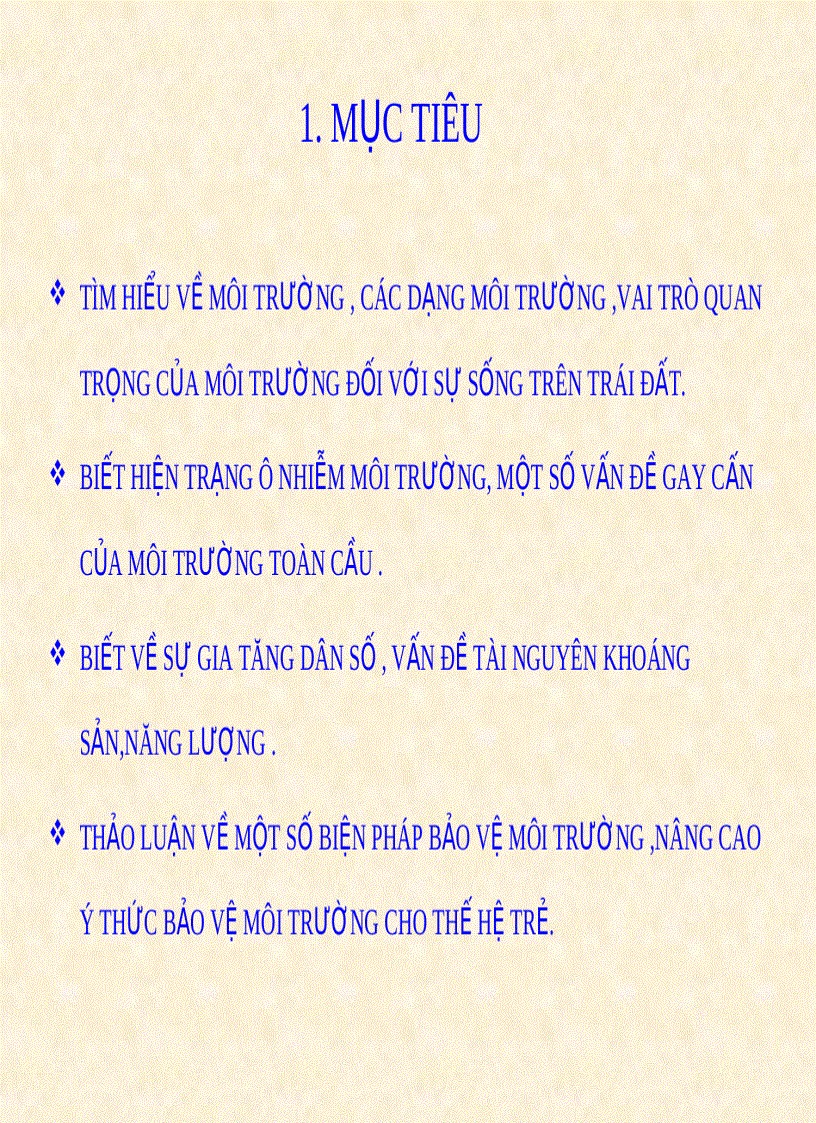 image for page Môi trường và bảo vệ môi trường