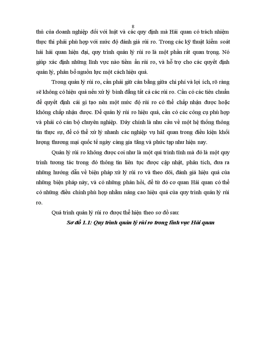 image for page Quản lý rủi ro nhằm nâng cao hiệu quả công tác trong tiến trình hiện đại hóa Hải quan Việt Nam