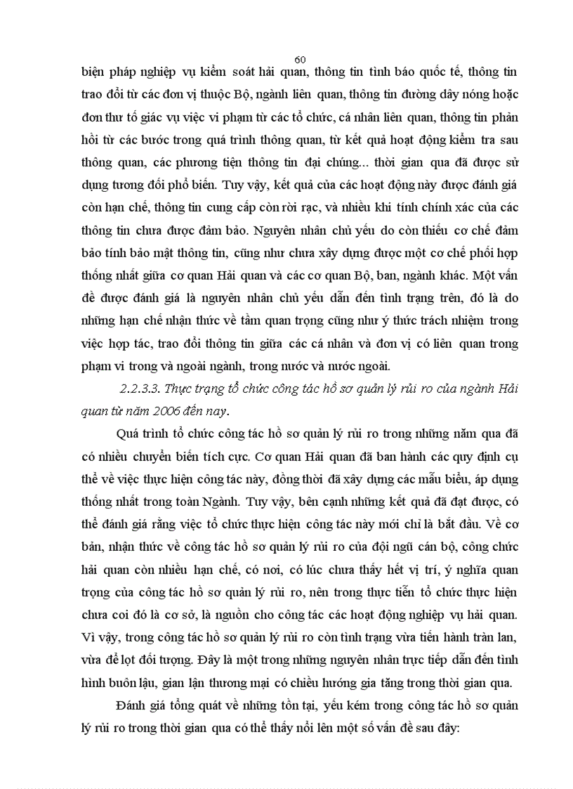 image for page Quản lý rủi ro nhằm nâng cao hiệu quả công tác trong tiến trình hiện đại hóa Hải quan Việt Nam