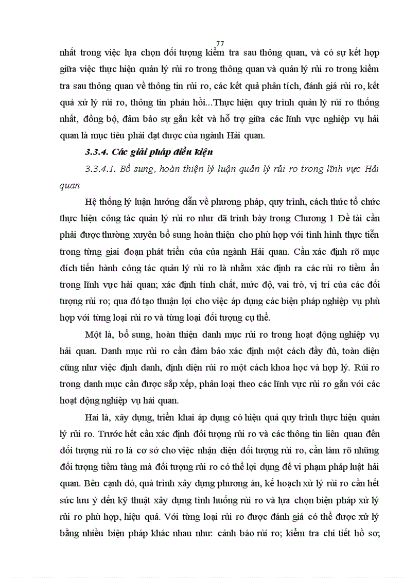 image for page Quản lý rủi ro nhằm nâng cao hiệu quả công tác trong tiến trình hiện đại hóa Hải quan Việt Nam