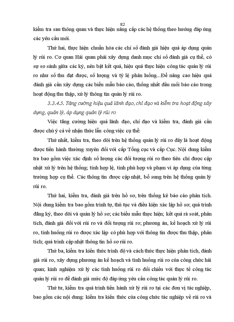 image for page Quản lý rủi ro nhằm nâng cao hiệu quả công tác trong tiến trình hiện đại hóa Hải quan Việt Nam