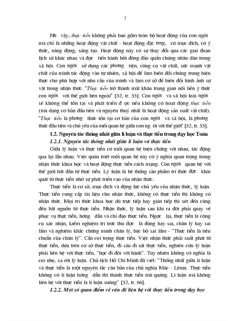 image for page Tăng cường liên hệ với thực tiễn trong quá trình dạy học một số chủ đề giải tích ở trường trung học phổ thông