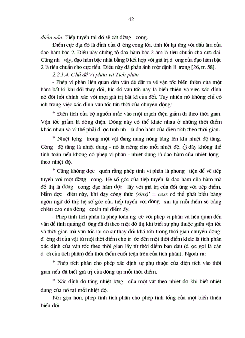 image for page Tăng cường liên hệ với thực tiễn trong quá trình dạy học một số chủ đề giải tích ở trường trung học phổ thông