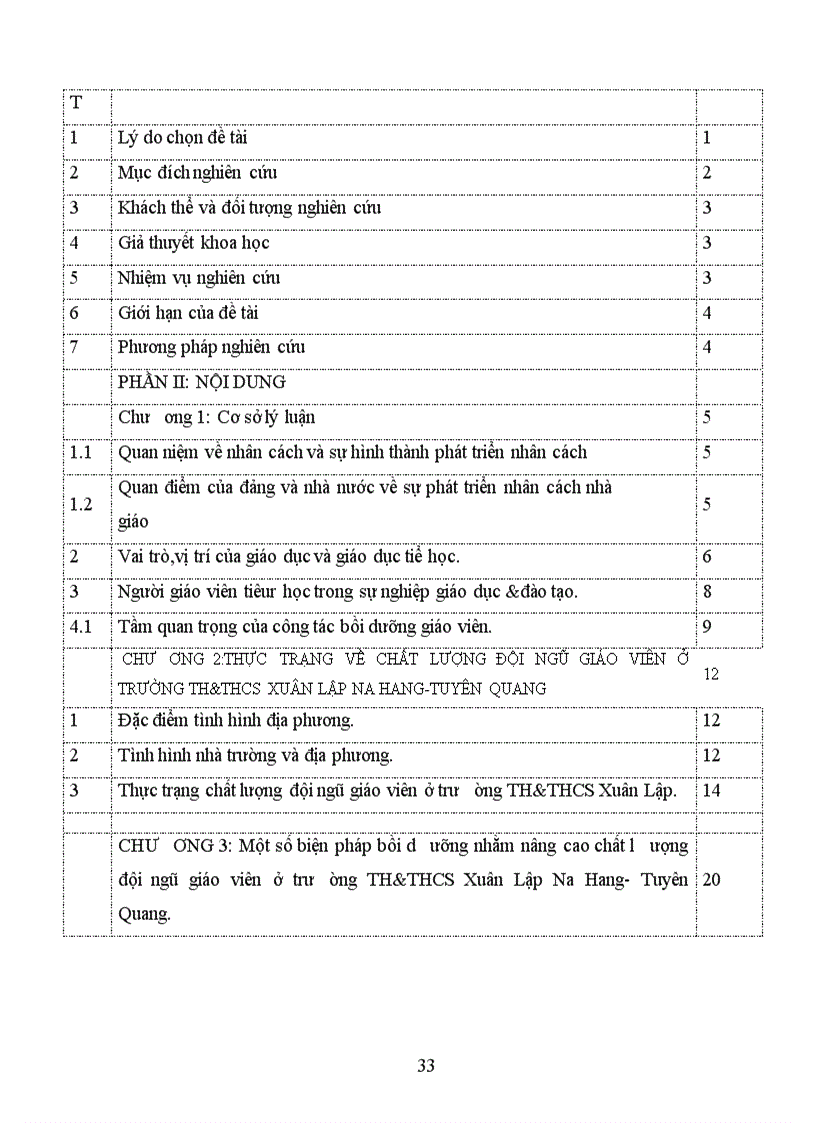 image for page Một số biện pháp bồi dưỡng nhằm nâng cao chất lượng đội ngũ giáo viên của hiệu trưởng trường th thcs xuân lập na hang tuyên quang