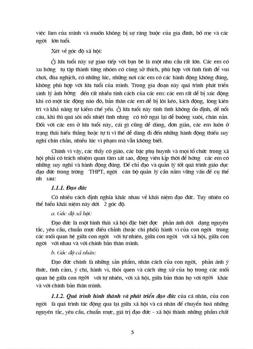 image for page Một số biện pháp chỉ đạo nhằm nâng cao chất lượng giáo dục đạo đức học sinh ở trường THPT Nguyễn Sỹ Sách Huyện Thanh Chương Tỉnh Nghệ An