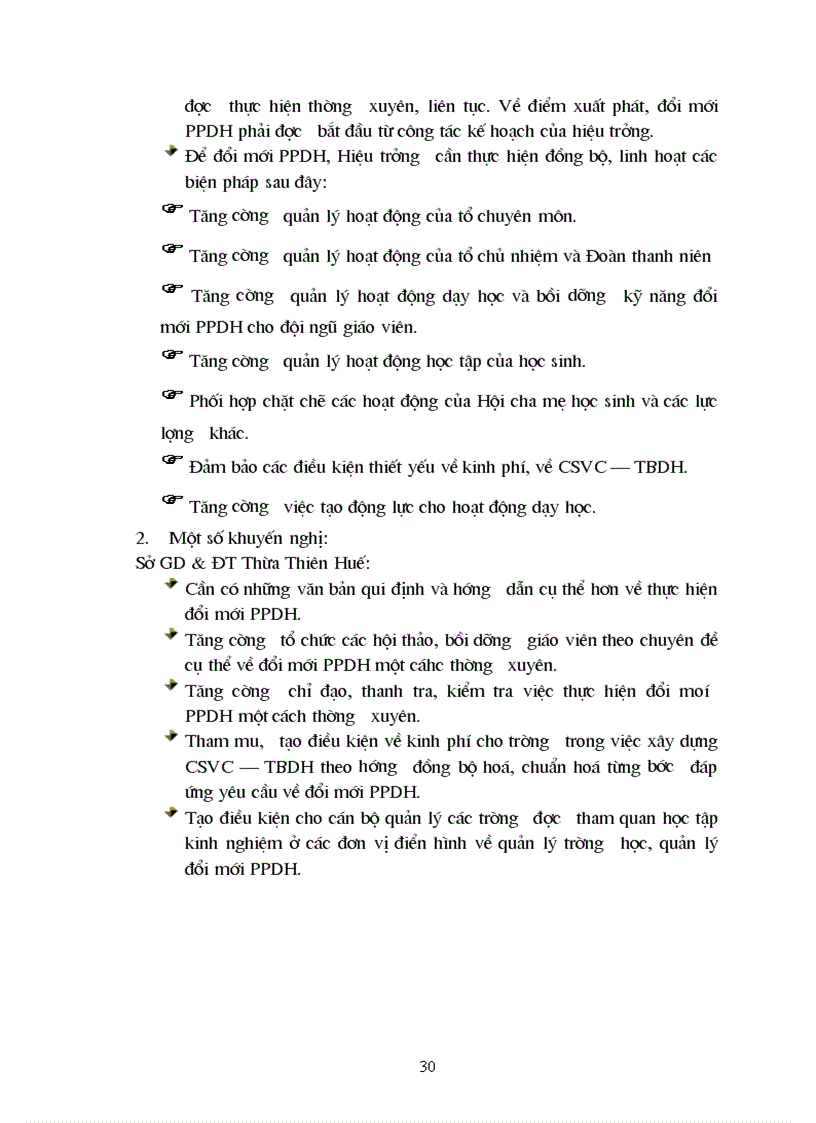 image for page Một số biện pháp quản lí của hiệu trưởng nhằm đổi mới phương pháp dạy học ở trường thpt hai bà trưng tp huế