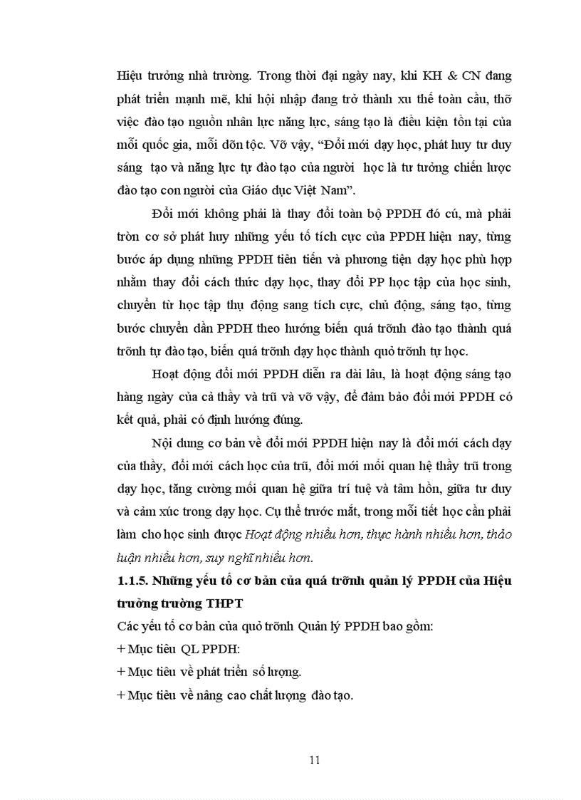 image for page Một số biện pháp quản lý của Hiệu trưởng nhằm đổi mới PPDH ở trường THPT Thái Hoà Tuyên Quang