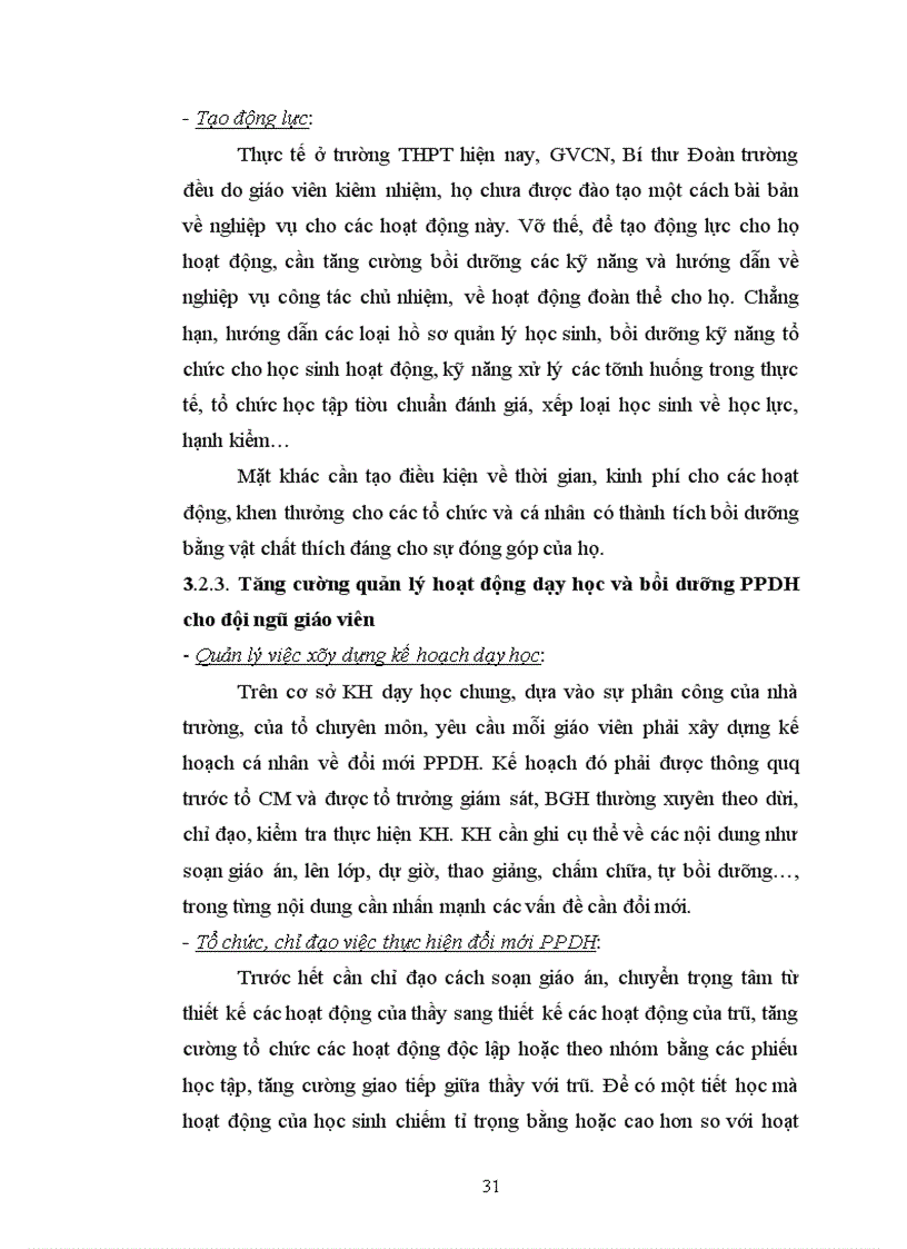image for page Một số biện pháp quản lý của Hiệu trưởng nhằm đổi mới PPDH ở trường THPT Thái Hoà Tuyên Quang