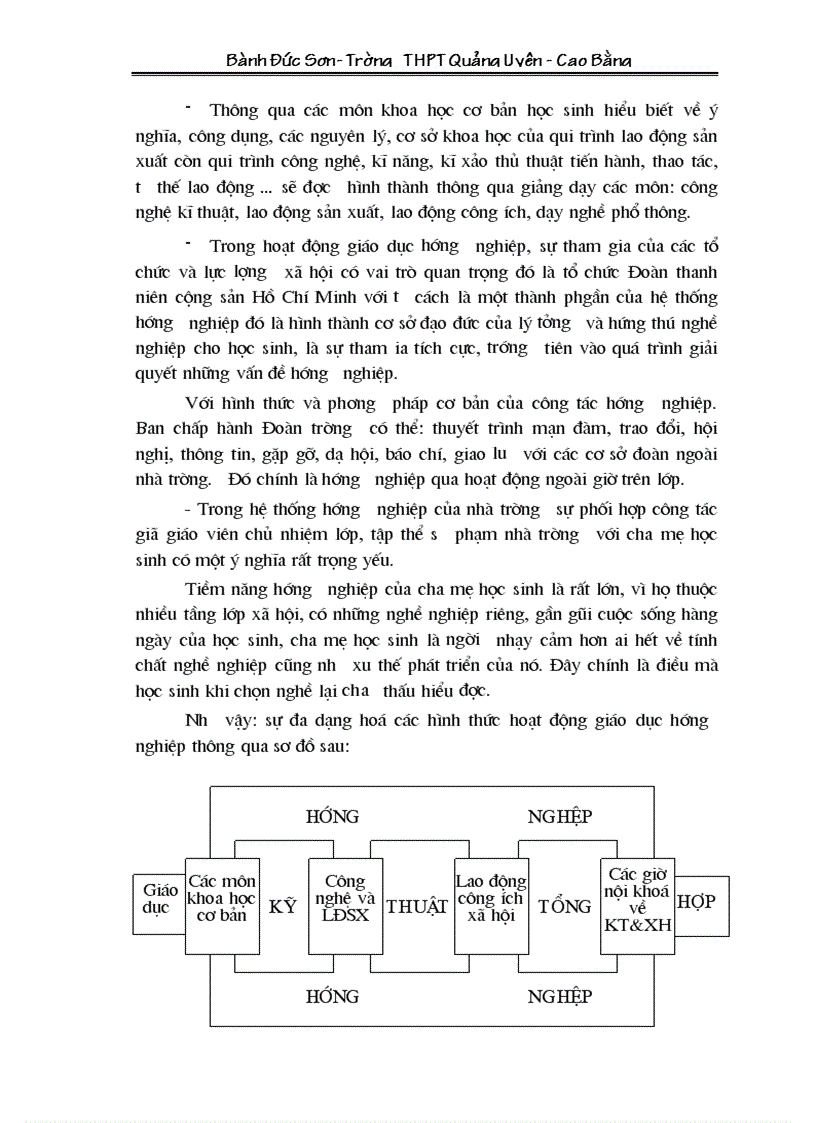image for page Một số biện pháp quản lý giáo dục hướng nghiệp ở trường trung học phổ thông Quảng Uyên Cao Bằng