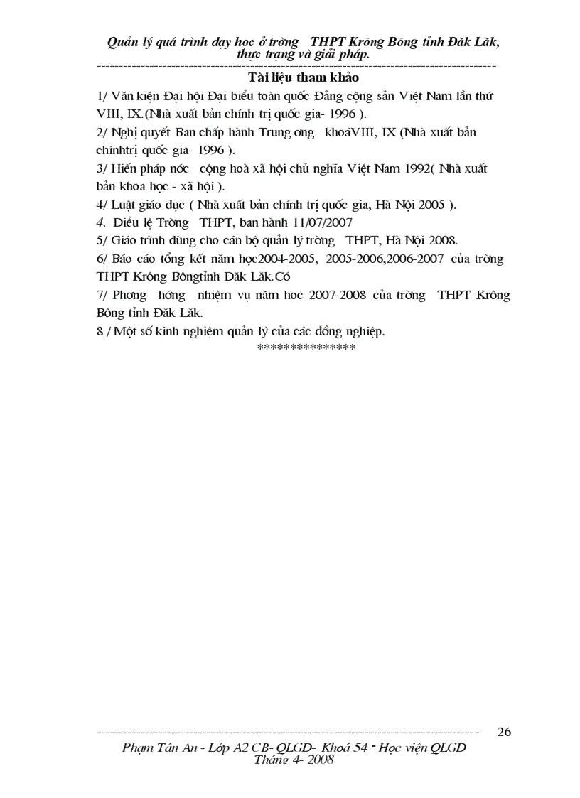 image for page Một số biện pháp quản lý nhằm nâng cao chất lượng dạy học ở trường THPT Krông Bông tỉnh Đăk Lăk