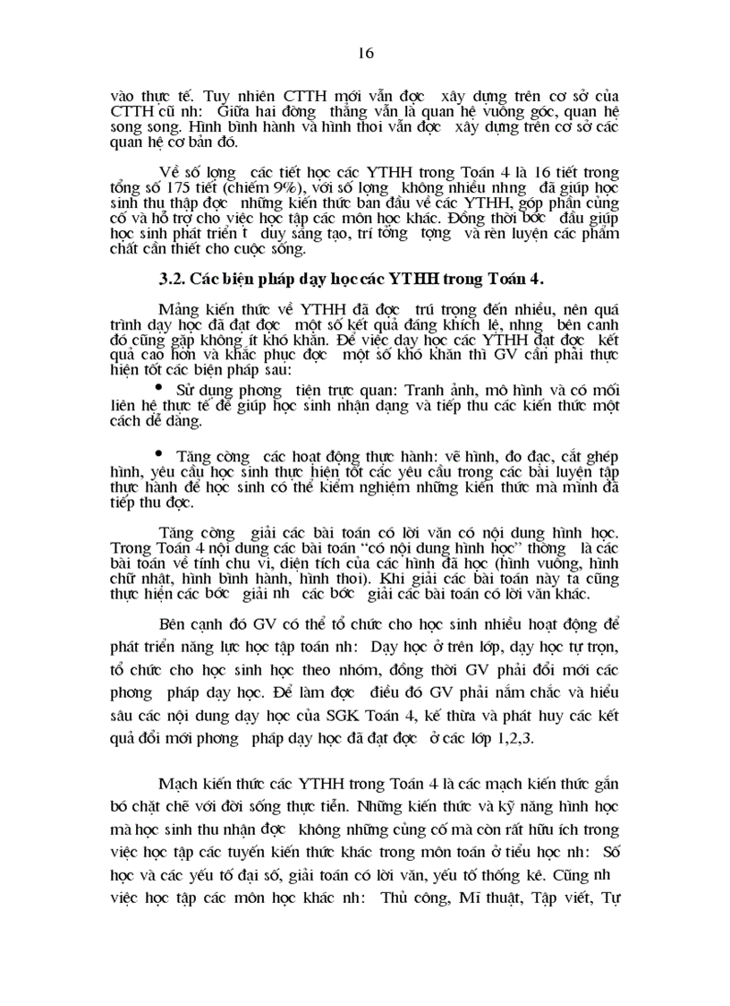 image for page Tìm hiểu về dạy học mạch kiến thức yếu tố hình học trong Toán 4 chương trình tiểu học mới