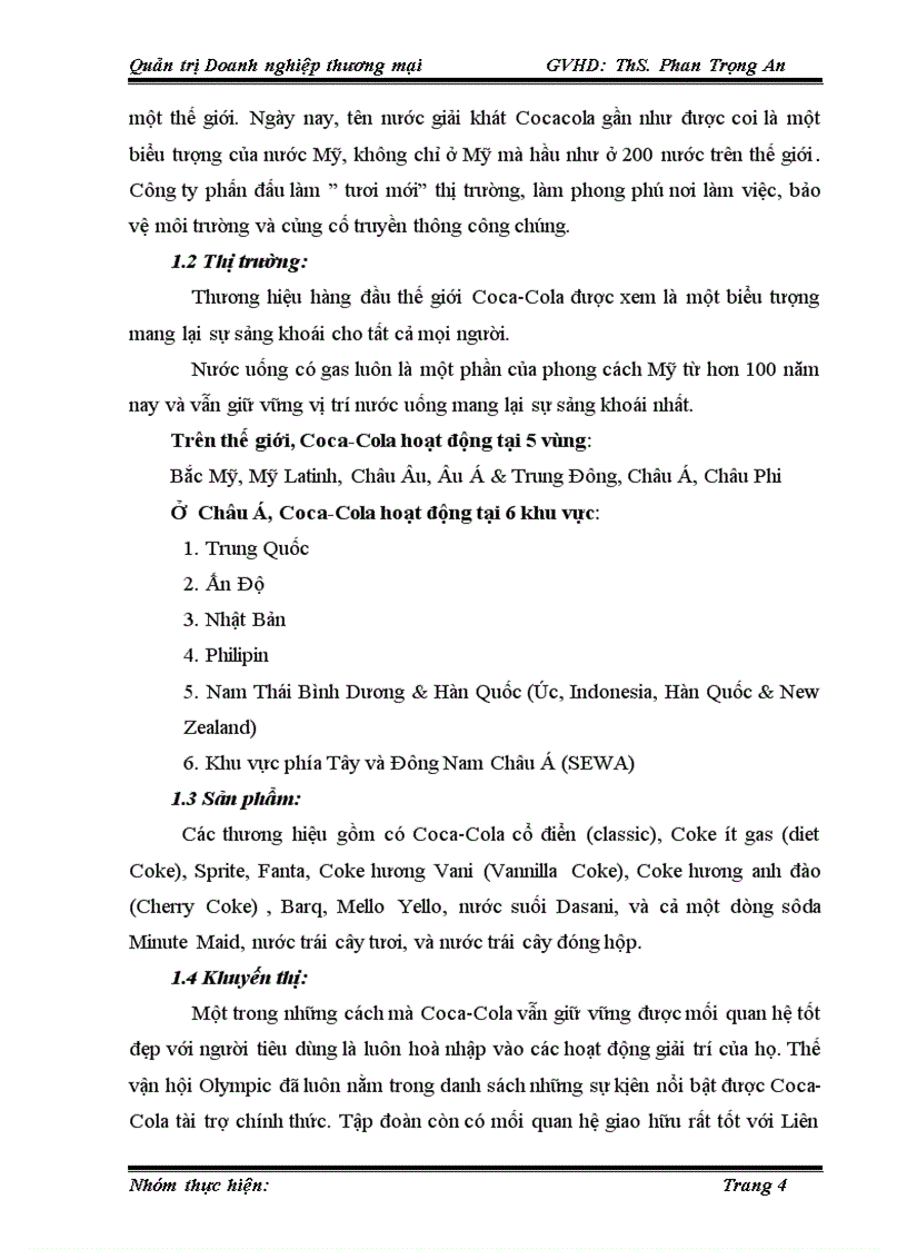 image for page Coca cola xây dựng và phát triển thương hiệu tại việt nam