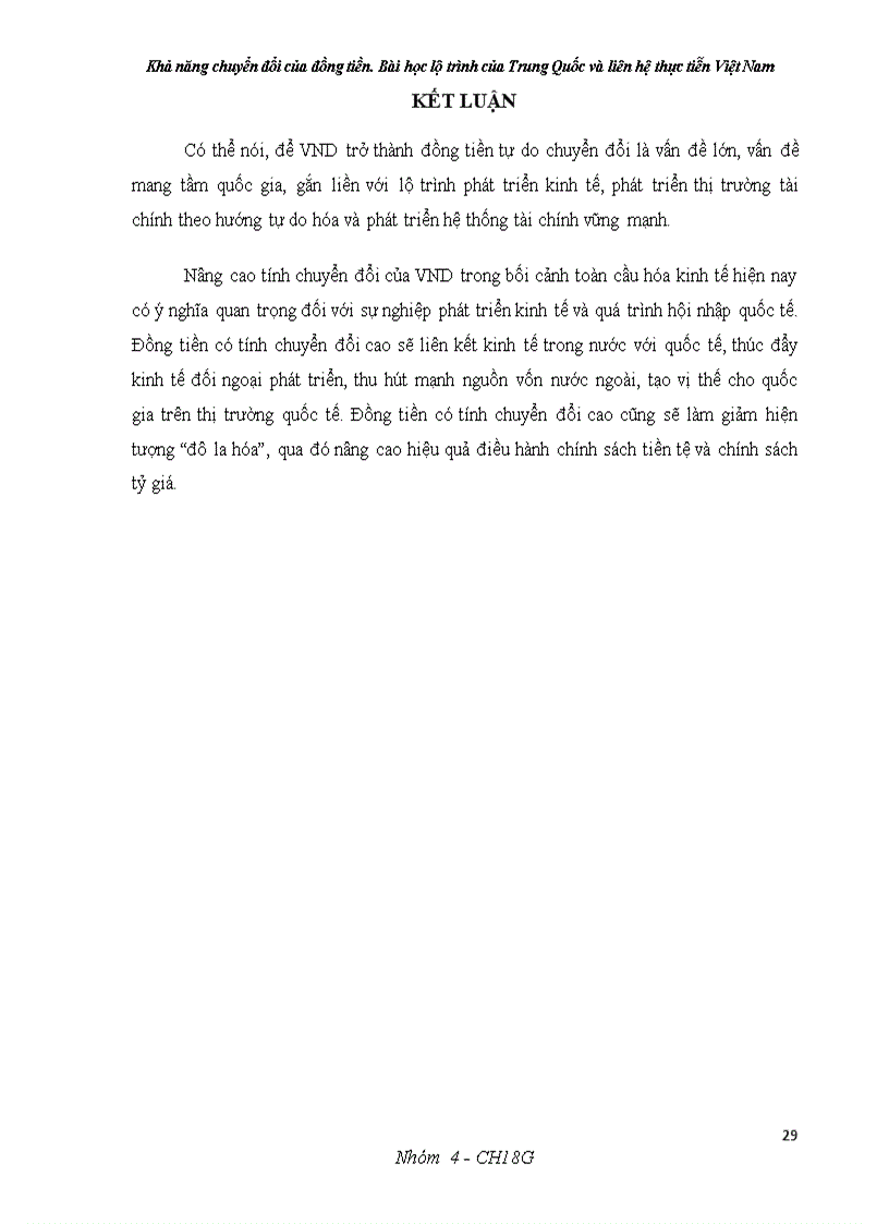 image for page Khả năng chuyển đổi của đồng tiền Bài học lộ trình của Trung Quốc và liên hệ thực tiễn Việt Nam