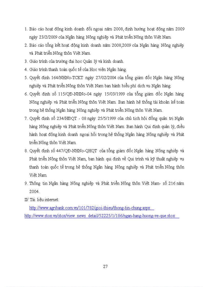 image for page Hoạt động thanh toán quốc tế theo phương thức tín dụng chứng từ tại ngân hàng nông nghiệp và phát triển nông thôn việt nam chi nhánh đống đa tại thành phố đà nẵng thực trạng và giải pháp giai
