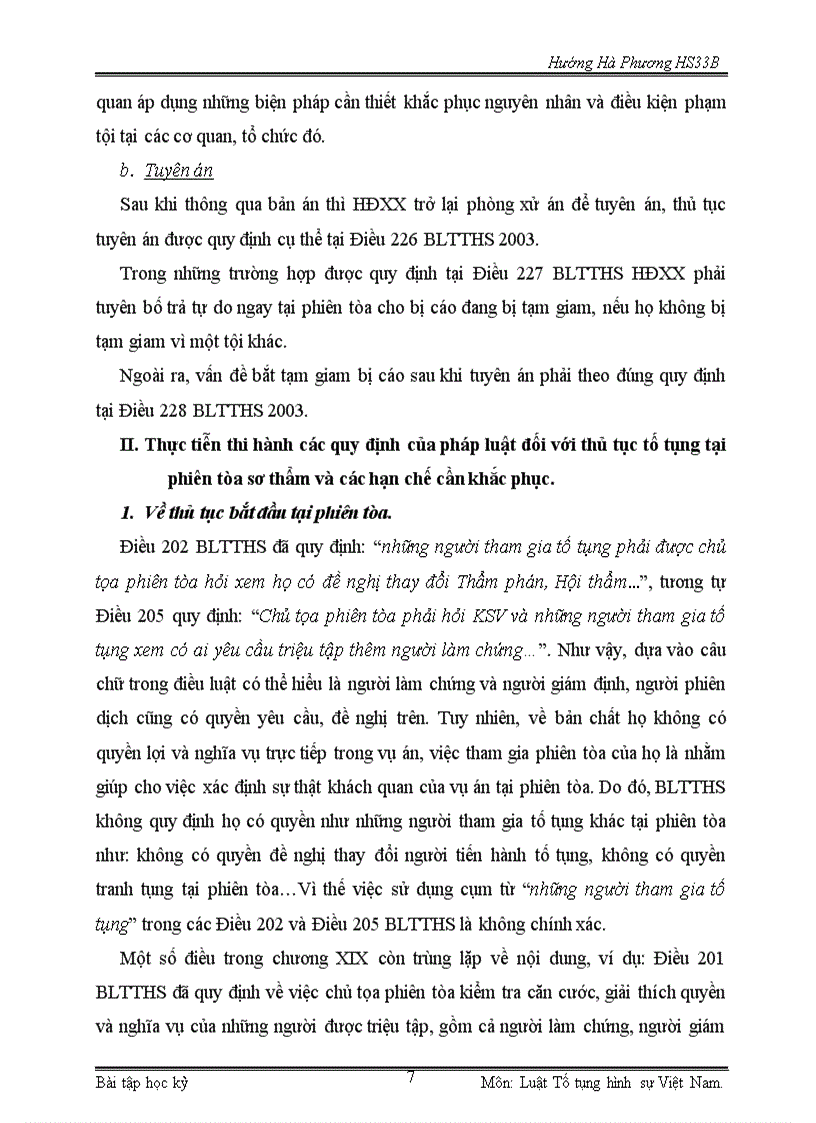 image for page Các quy định chung về thủ tục tố tụng tại phiên toà sơ thẩm và việc hoàn thiện quy định của pháp luật về vấn đề này
