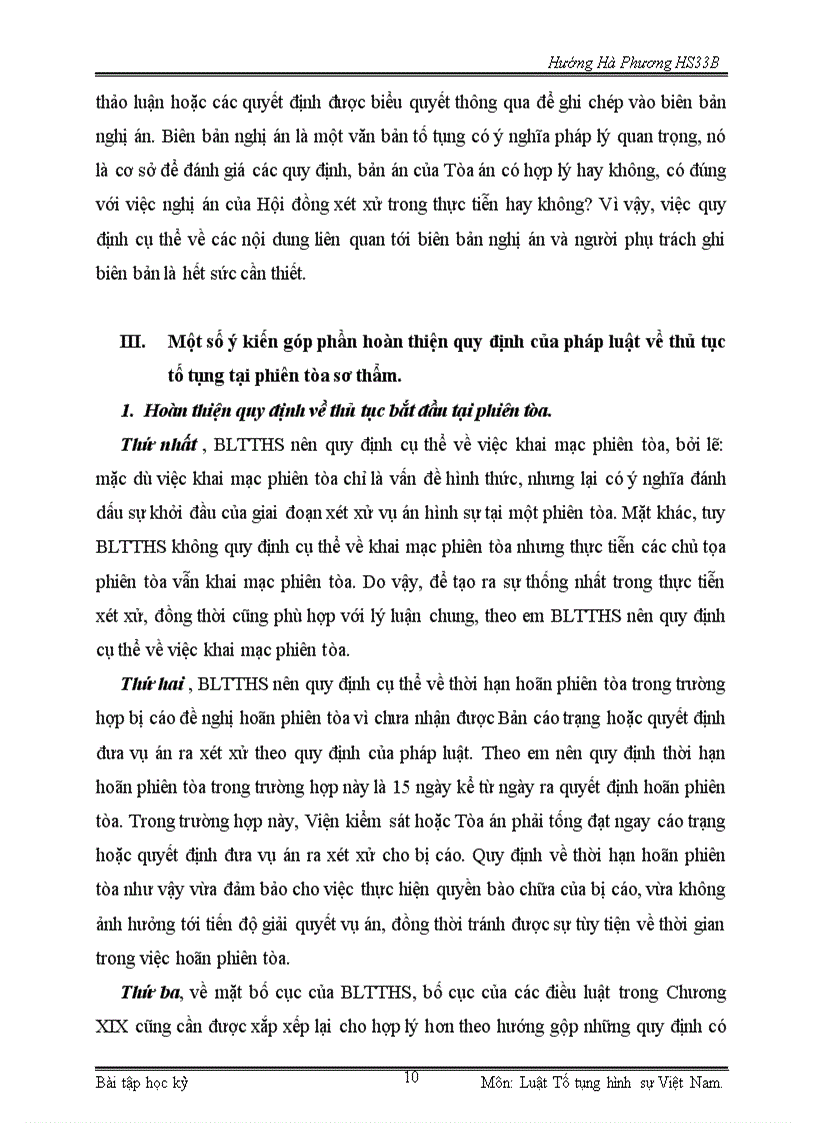 image for page Các quy định chung về thủ tục tố tụng tại phiên toà sơ thẩm và việc hoàn thiện quy định của pháp luật về vấn đề này